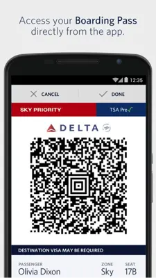 Fly Delta android App screenshot 2