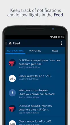 Fly Delta android App screenshot 3