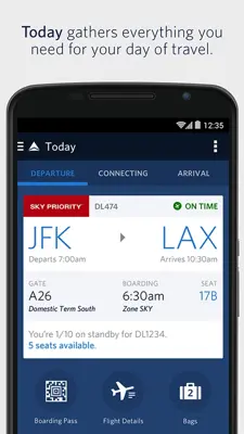 Fly Delta android App screenshot 6